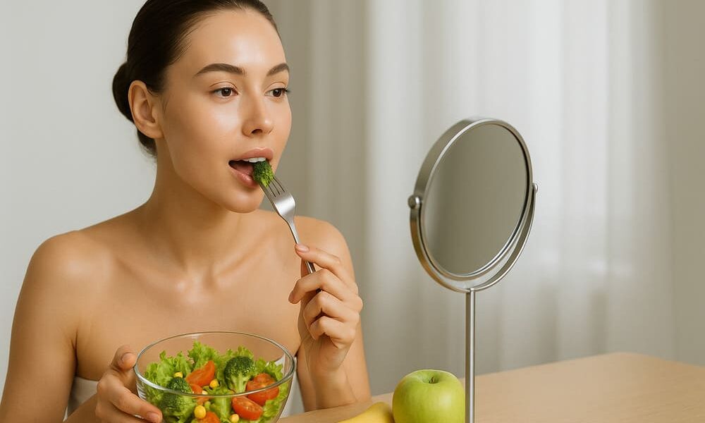 Dinh dưỡng và thói quen tốt giúp làn da luôn tươi trẻ